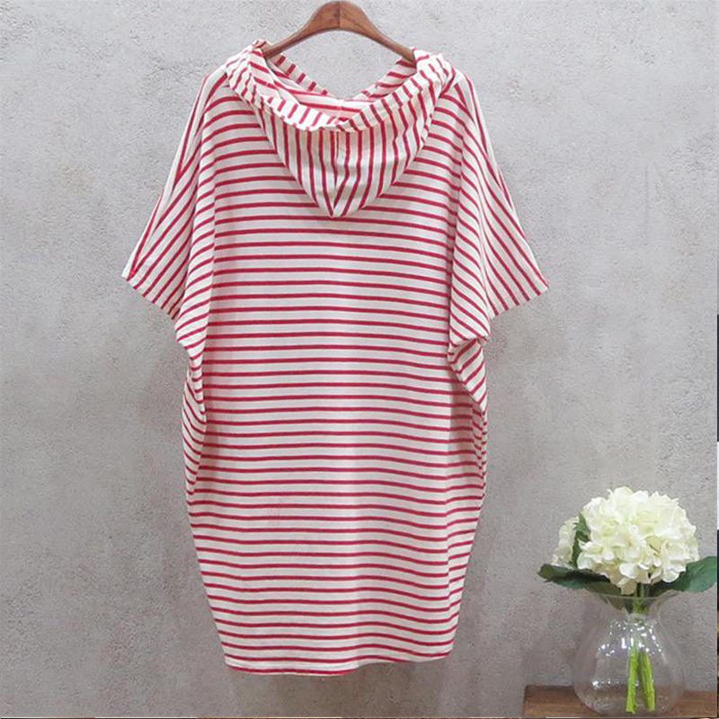 Zomerjurk in Koreaanse stijl,  - Korean Style A Line Shirt Dress recensie en prijs