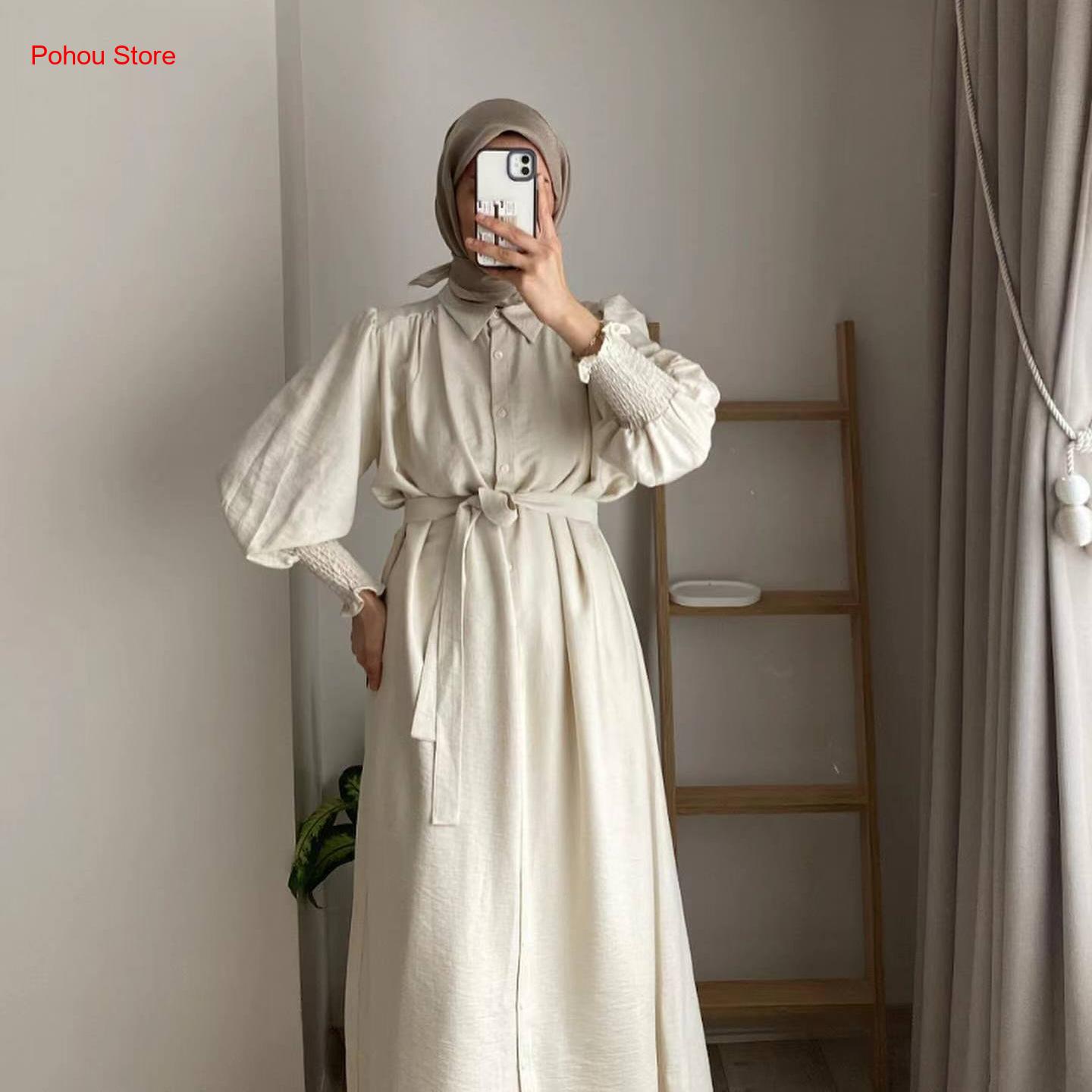 Koreaanse stijl shirtjurk dame - Korean Style A Line Shirt Dress recensie en prijs
