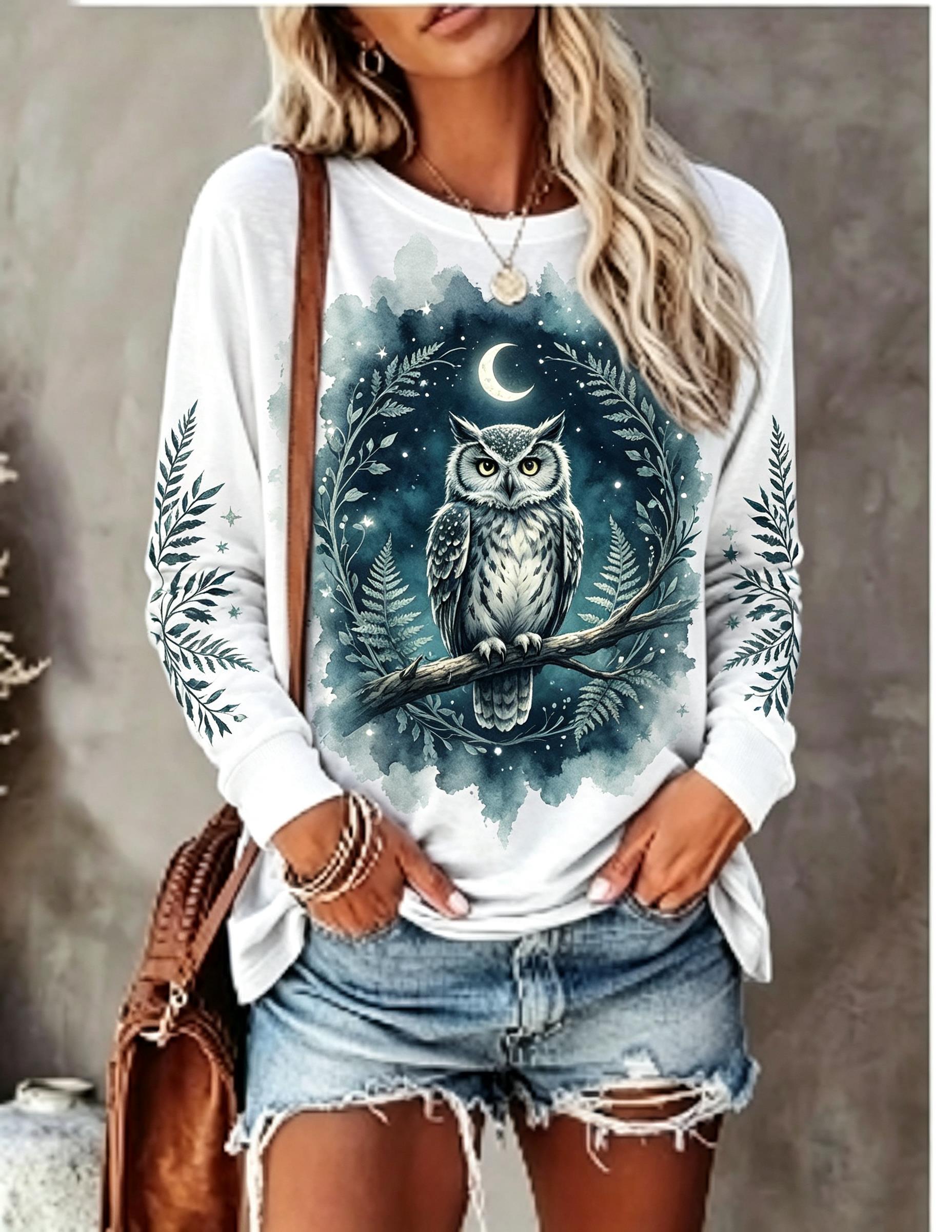 Dames T-shirt met lange mouwen - Blouses recensie en prijs